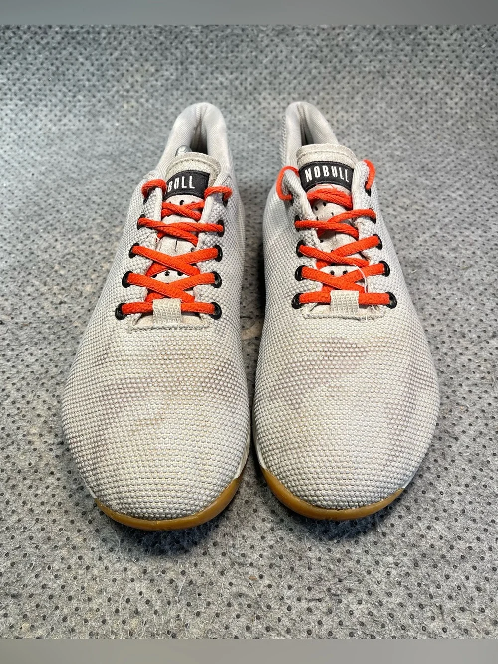 NOBULL SuperFabric Training Grey Camo Shoes No Insoles Size 11 Men’s